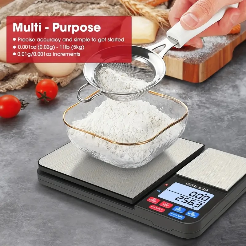 Tape Dispenser Weighted - 1pc Digital Kitchen Scale for Weight
