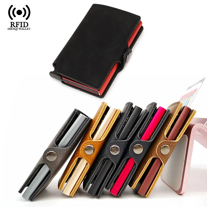 Index Card Holder - Slim Business Card Holder Men Wallet