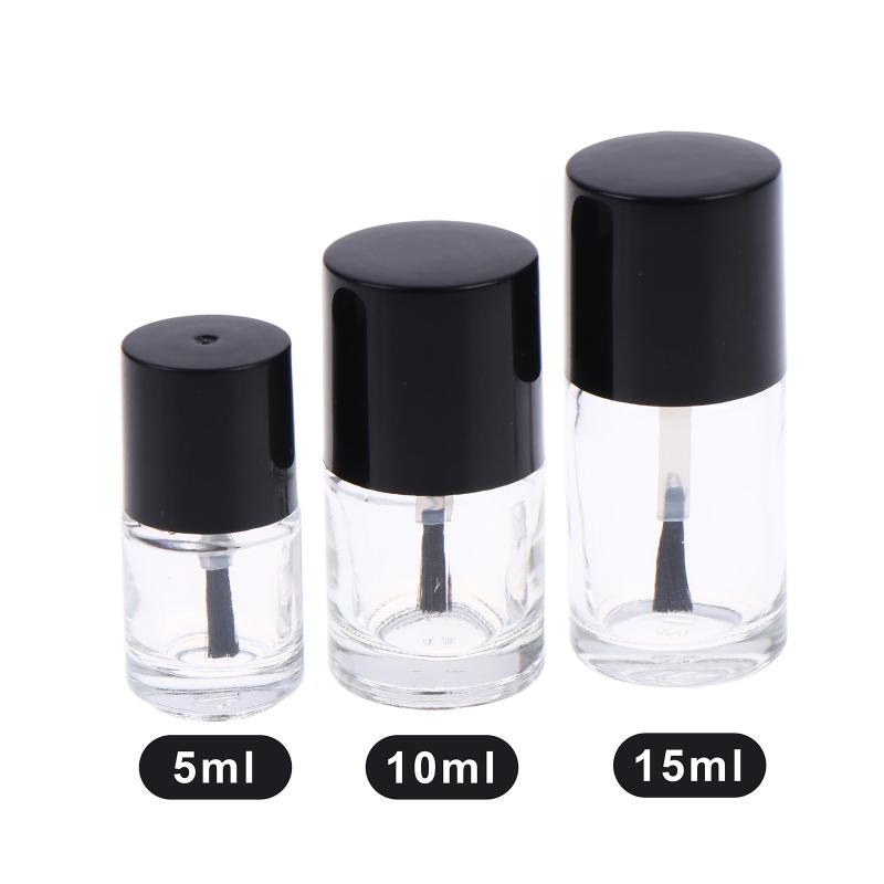 Gel Refill Pack - ●1/2pcs 5/10/15ml Empty Nail Polish Bottle
