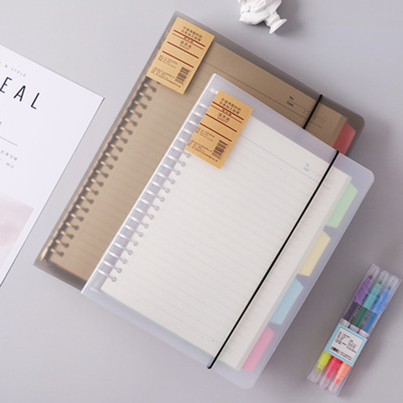 Binder A4 Lever - A4/B5/A5 Loose Leaf Refill Binder Notebook