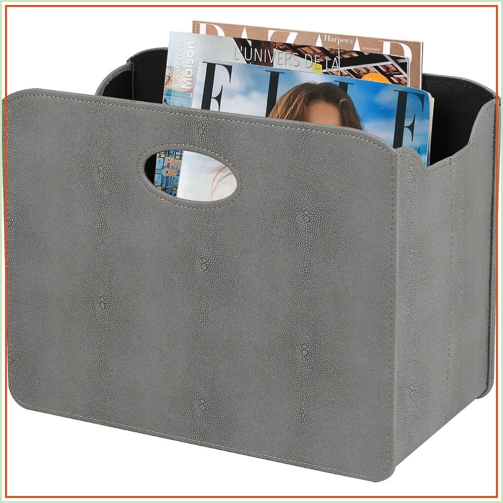 Magazine Holder Rack - Foldable Magazine Rack, Document File Holder