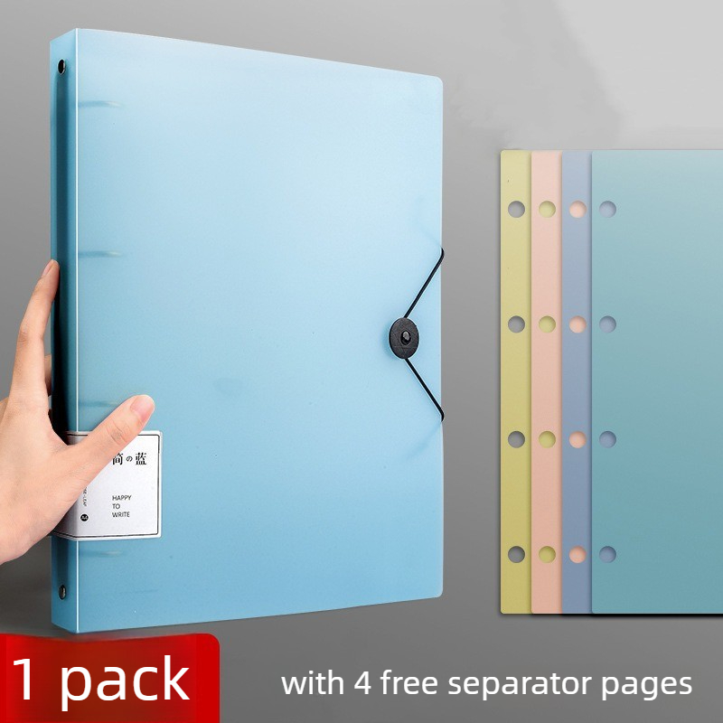 Binder A4 Lever - 4-Hole A4 Paper Punch Binder Loose