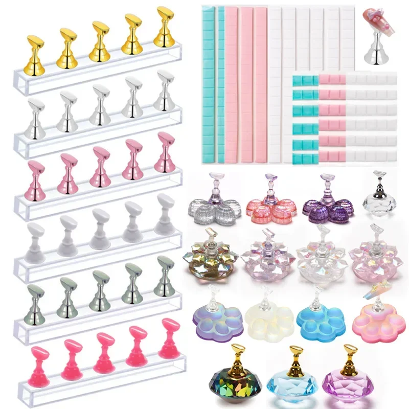 Gel Refill Pack - 5PCS/Pack Chess Magnetic Nail Holder Practice