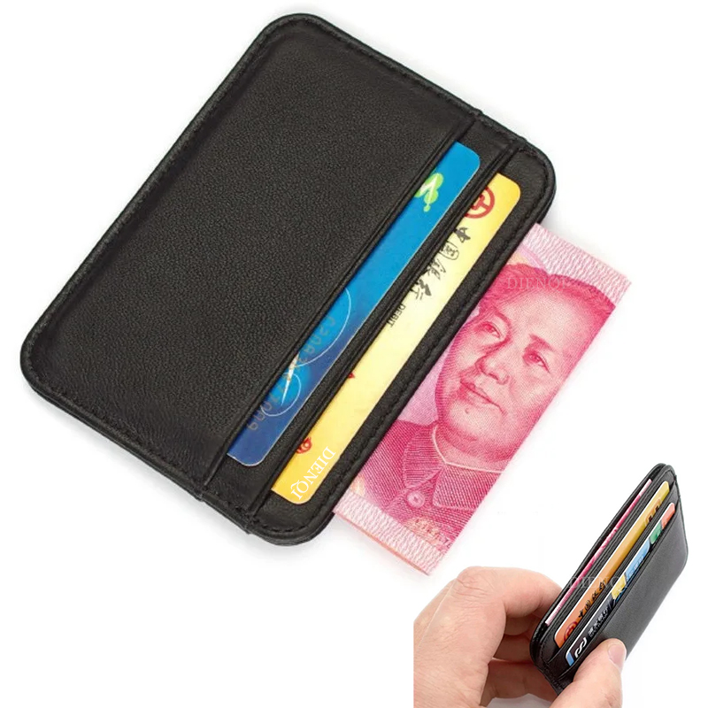 Index Card Holder - Genuine Leather Visit Card Holder Men's
