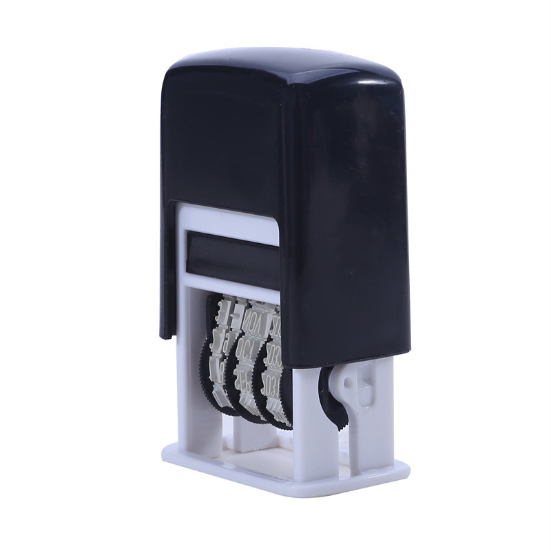 Rubber Date Stamp - DIY Handle Account Date Stamp H-4mm