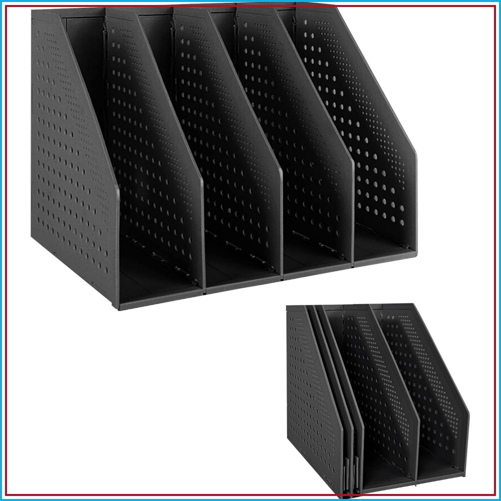 Magazine Holder Rack - Collapsible Magazine Holder Plastic Desktop 4