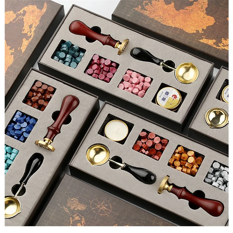 Wax Seal Stamp Set - DIY Stamps Wax Seal Box Kit