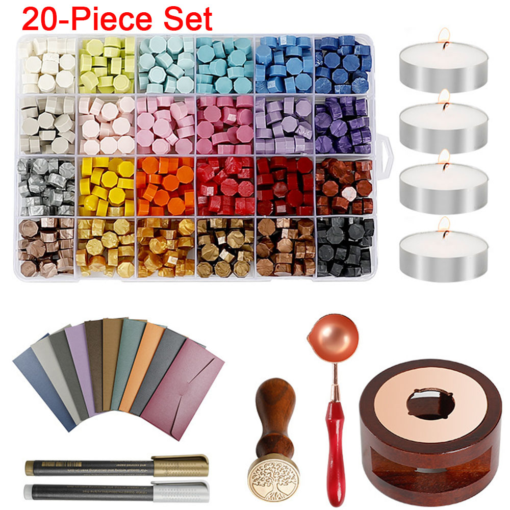 Wax Seal Stamp Set - 20pcs/set Wax Seal Stamp Set with