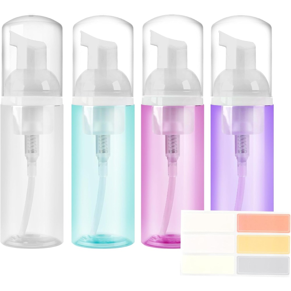 Gel Refill Pack - 4 Pack Foam Pump Bottles 60ml