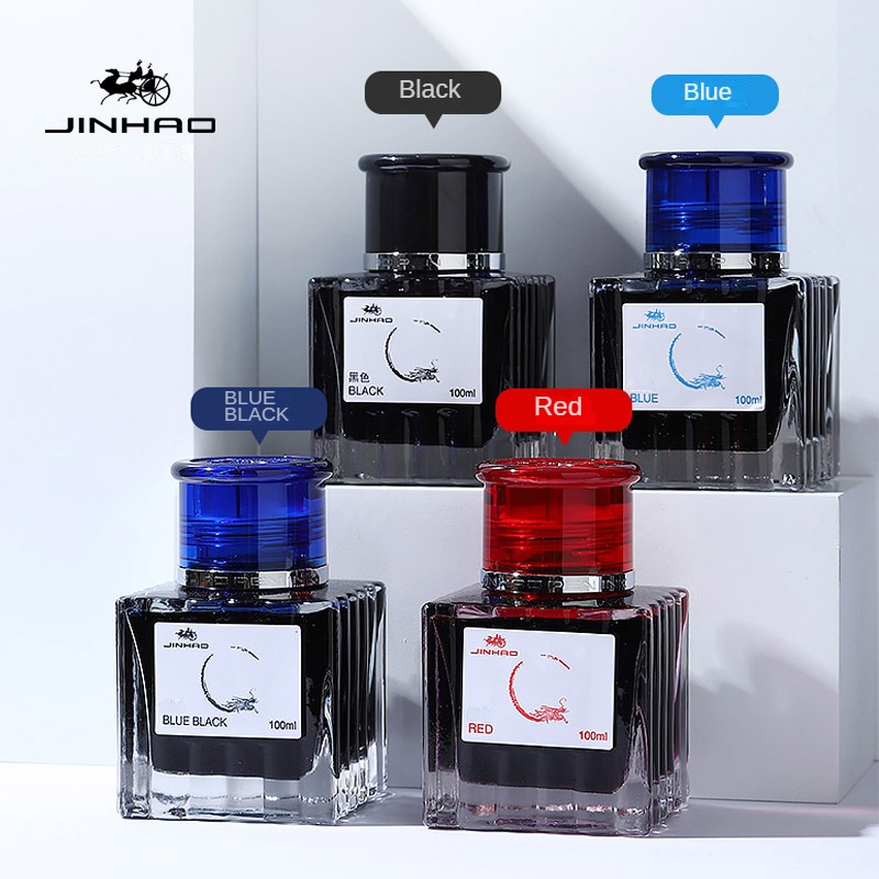 Fountain Pen Bottled Ink - JINHAO 100/50/30ml Fountain Pen Ink Cartridge