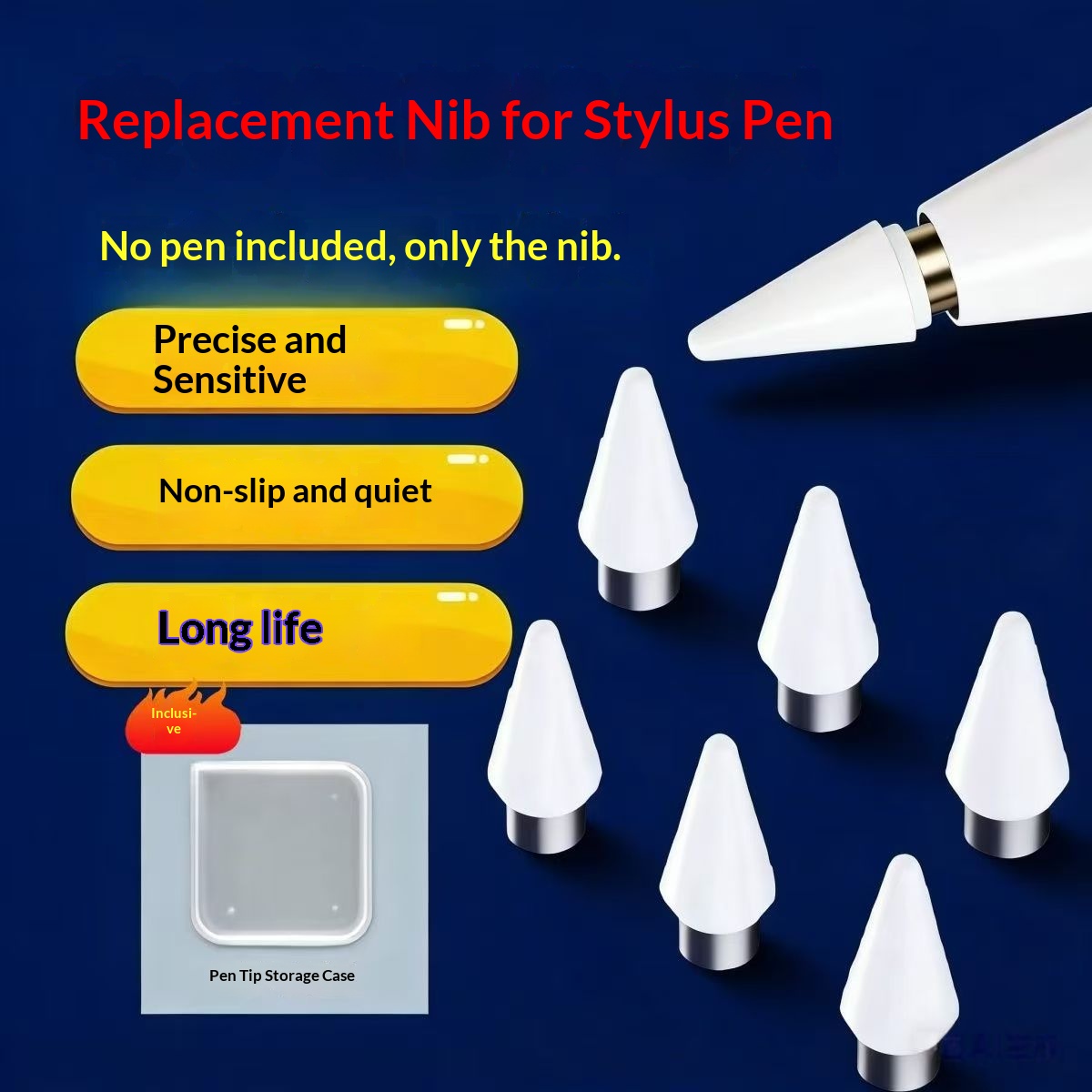 Correction Pen Fine - Replacement Pen Tip for Capacitive Pen,