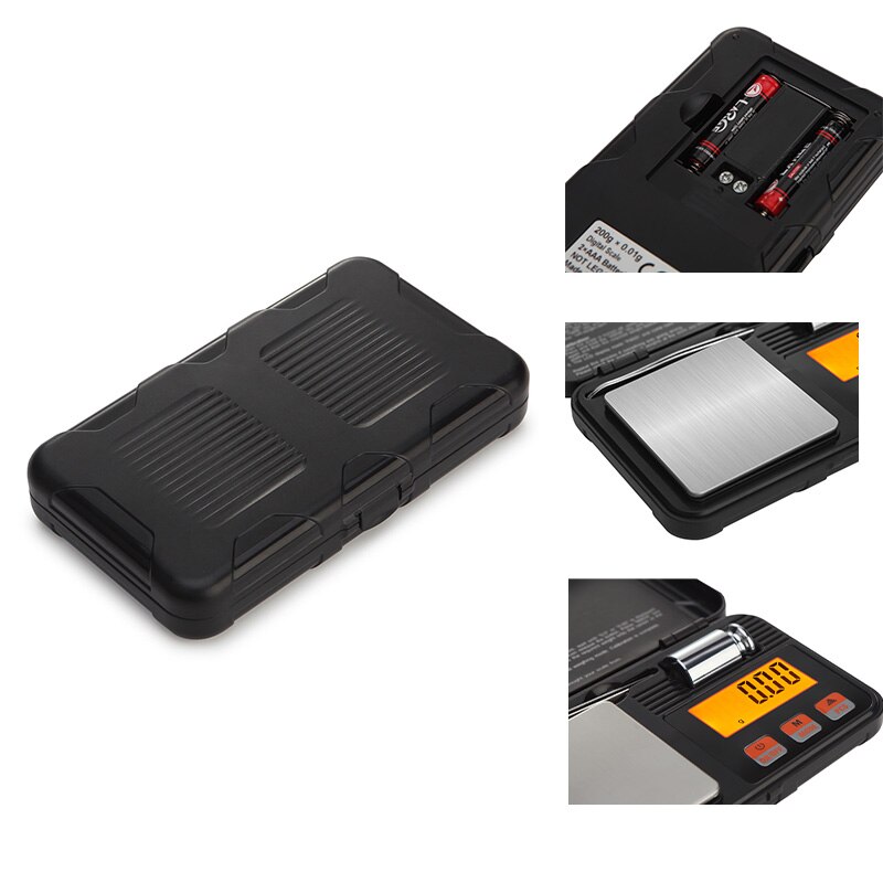 Digital Mini Scale 200g/0.01g  - Tape Dispenser Weighted ulasan dan harga
