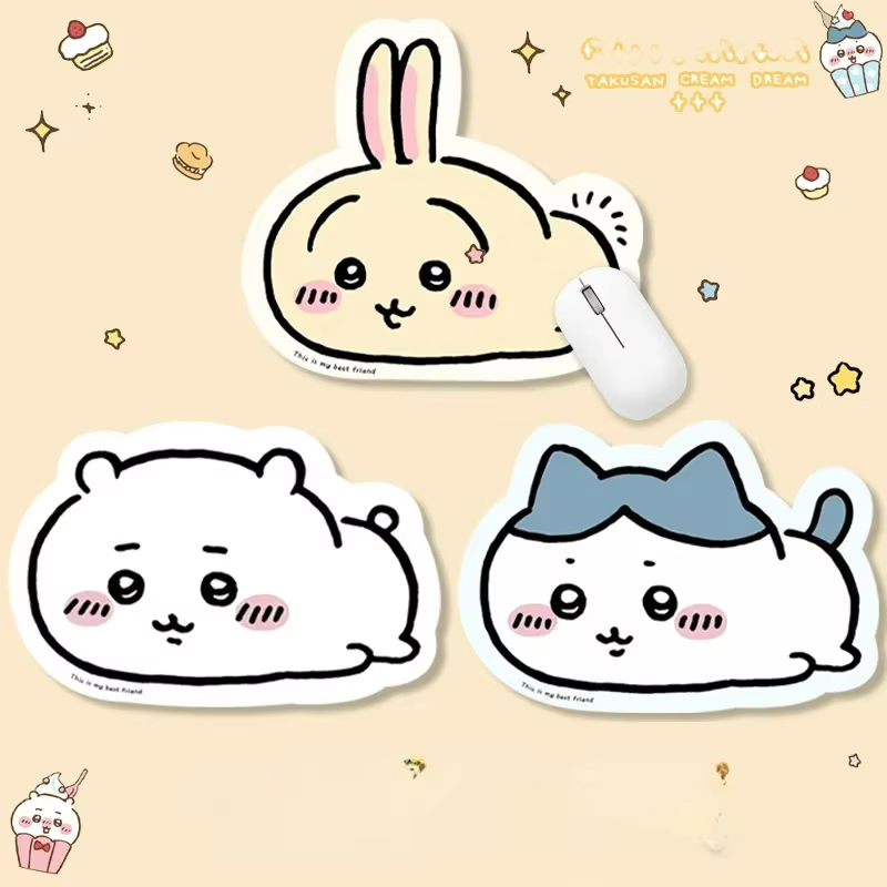 Chiikawa Cartoon Jiyi Usagi Ha - Leather Desk Pad ulasan dan harga