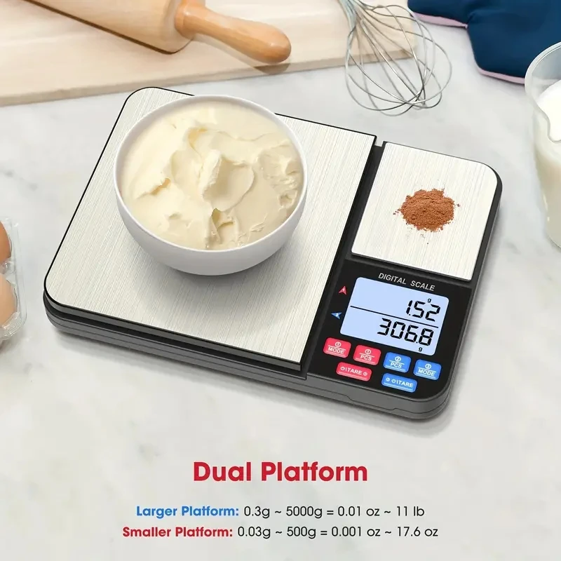 1pc Digital Kitchen Scale for  - Tape Dispenser Weighted ulasan dan harga