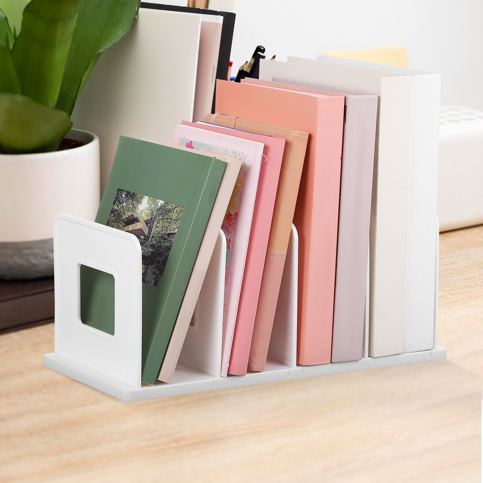 Vertical File Holder Desktop O - Magazine Holder Rack ulasan dan harga
