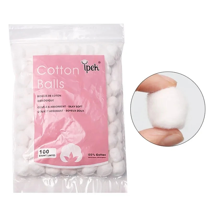 100PCS Nail Art Cotton Balls N - Gel Refill Pack ulasan dan harga