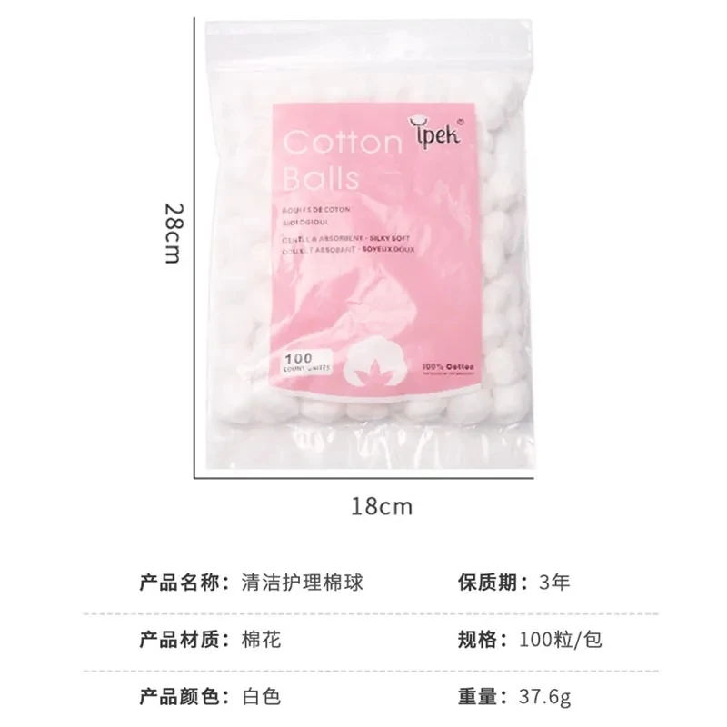 100PCS Nail Art Cotton Balls N - Gel Refill Pack ulasan dan harga