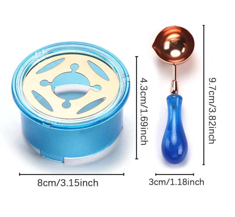 2pcs/set Wax Seal Stamp Set Cl - Wax Seal Stamp Set ulasan dan harga