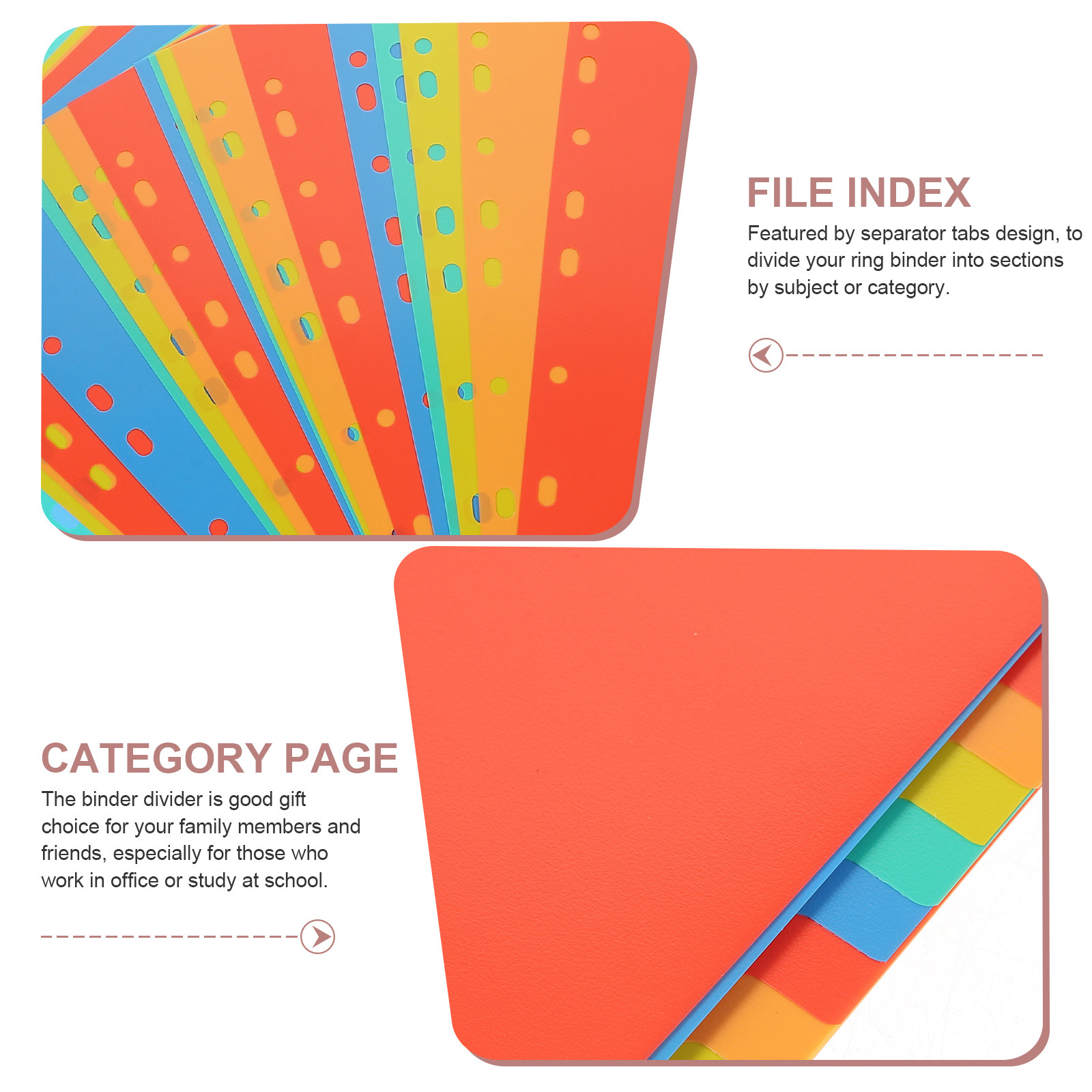 31 Sheets A4 Reinforced Binder - Tab Divider A4 ulasan dan harga