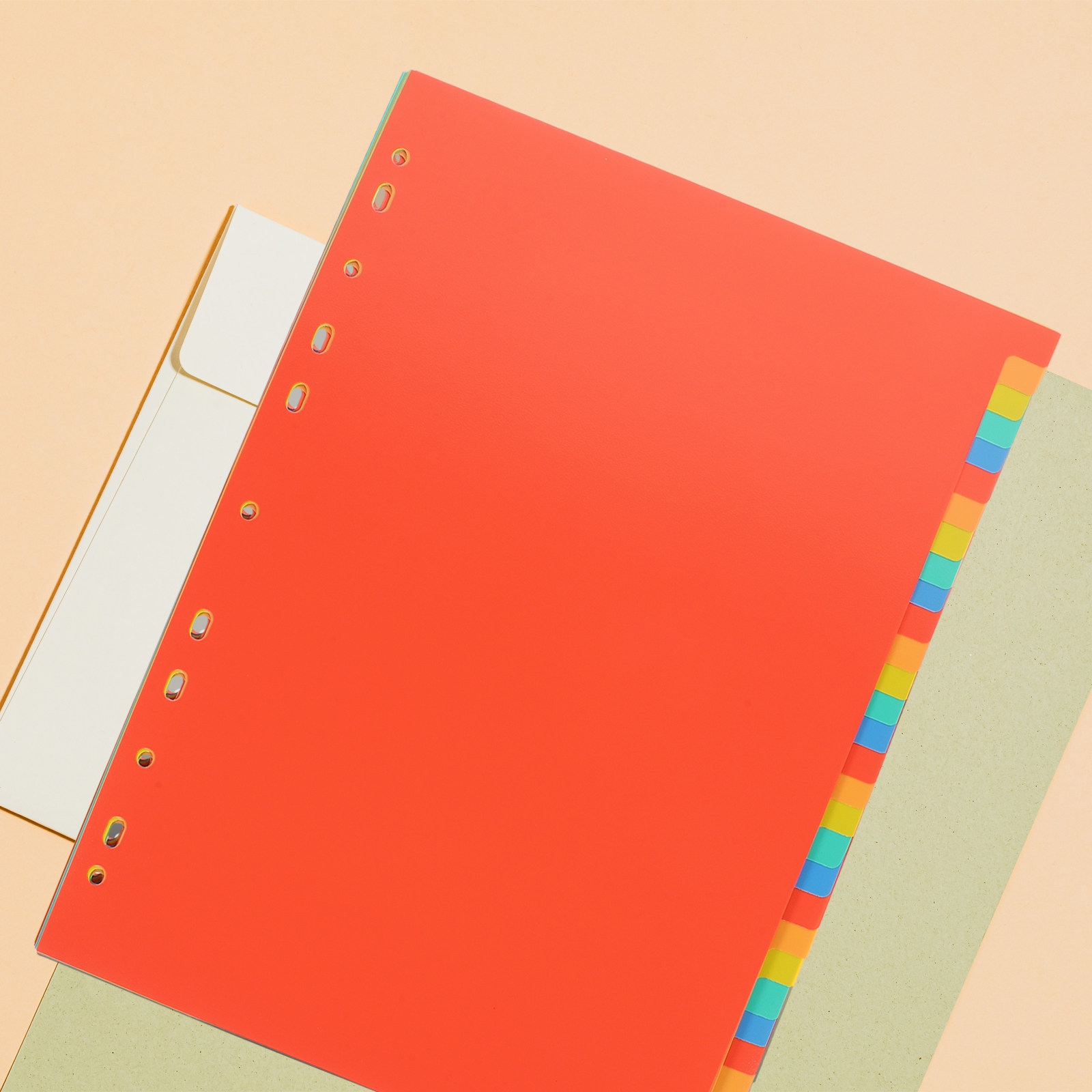 31 Sheets A4 Reinforced Binder - Tab Divider A4 ulasan dan harga