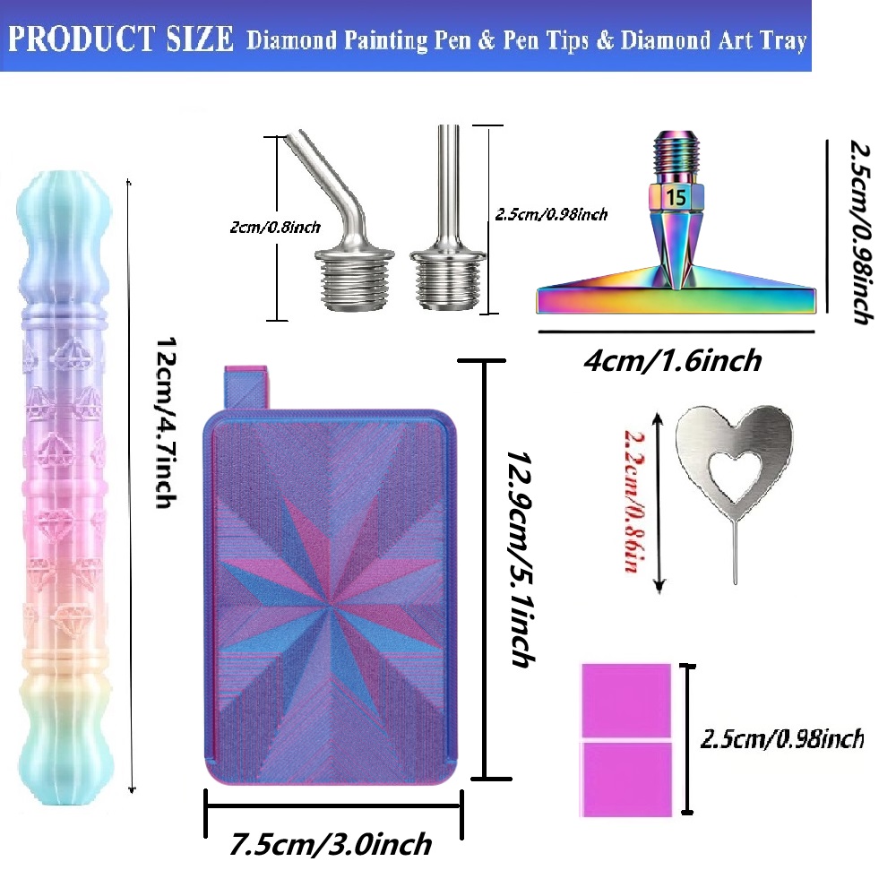 3D Diamond Pattern Dotting Pen - Correction Pen Fine ulasan dan harga