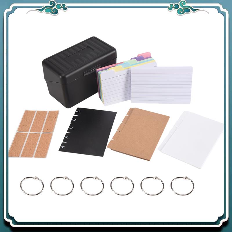 Index Card Holder Set,Index Bo - Card Index Box ulasan dan harga