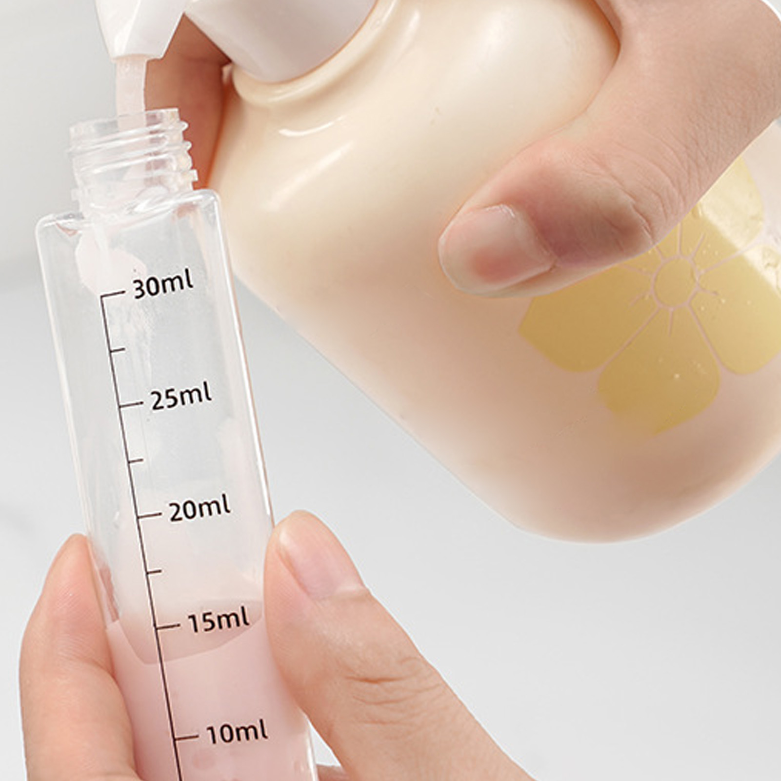 4-in-1 Travel Liquid Dispenser - Gel Refill Pack ulasan dan harga