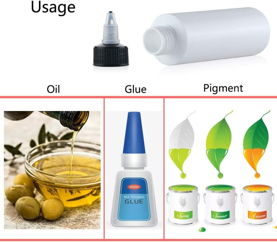 1/5pcs 30-250ml Clear Plastic  - Fountain Pen Bottled Ink ulasan dan harga