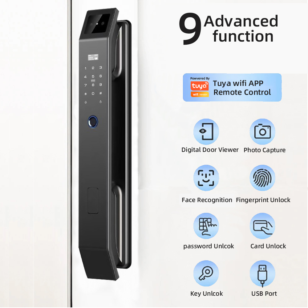 RAYKUBE DF14 Tuya WiFi 3D Face - Letter Opener Brass ulasan dan harga
