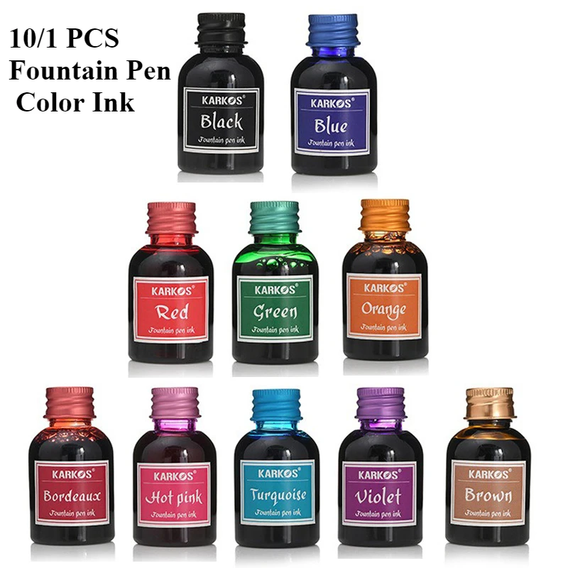 10/1 PCS 30ml Various Colors I - Fountain Pen Bottled Ink ulasan dan harga