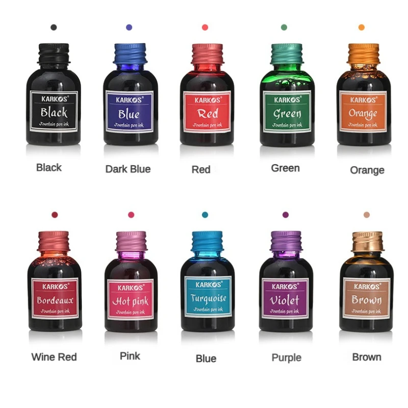 10/1 PCS 30ml Various Colors I - Fountain Pen Bottled Ink ulasan dan harga