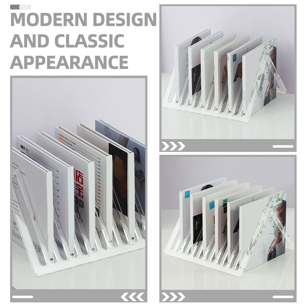 Premium Acrylic Vinyl Record S - Magazine Holder Rack ulasan dan harga