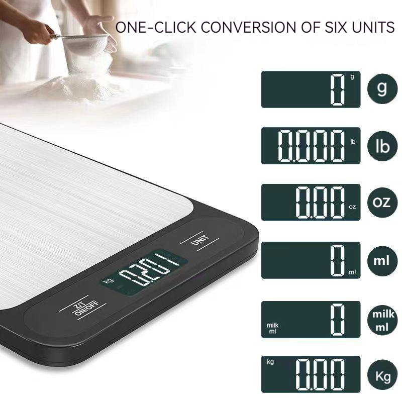 10kg Digital Kitchen Scale Bak - Tape Dispenser Weighted ulasan dan harga