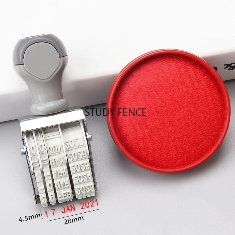 Portable English Date Stamp fo - Rubber Date Stamp ulasan dan harga