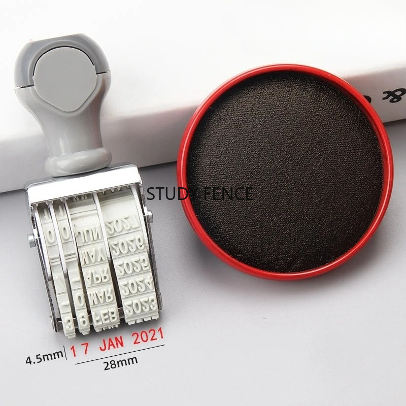 Portable English Date Stamp fo - Rubber Date Stamp ulasan dan harga