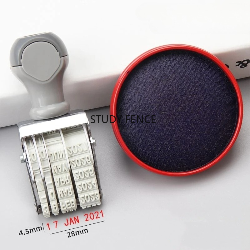 Portable English Date Stamp fo - Rubber Date Stamp ulasan dan harga