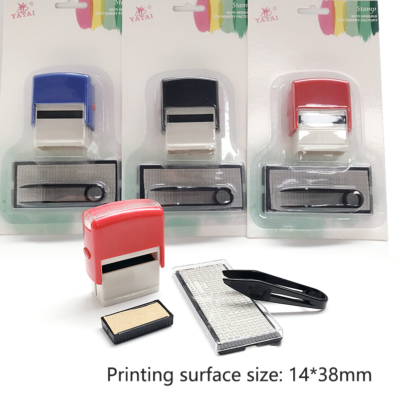 Rubber Stamp Kit DIY Custom Pe - Rubber Date Stamp ulasan dan harga