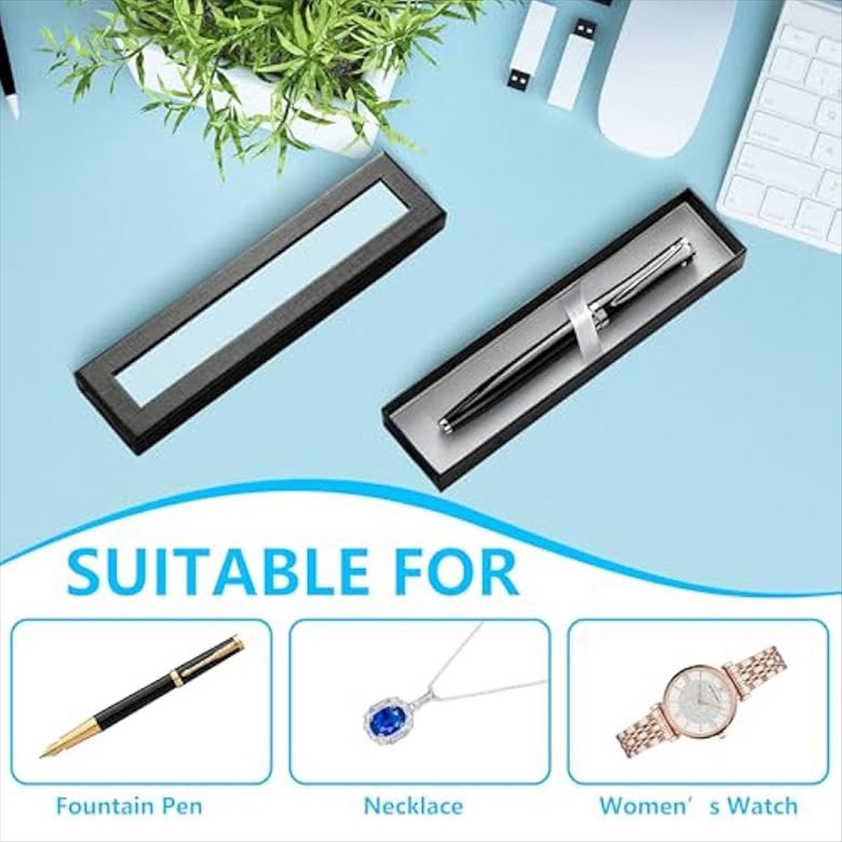 REST 10Pcs Empty Pen Gift Box  - Pen Rest Single ulasan dan harga