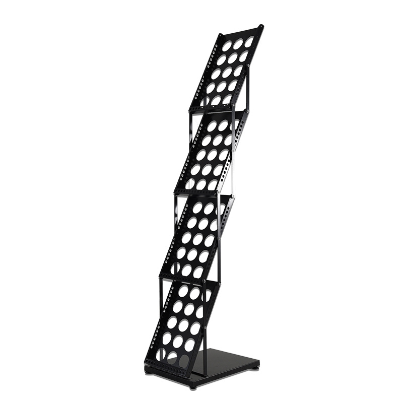 Folding Metal Brochure Magazin - Magazine Holder Rack ulasan dan harga