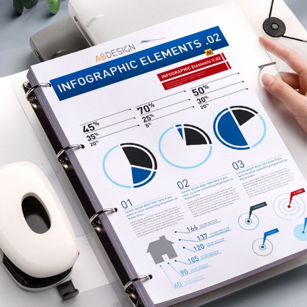 4-Hole A4 Paper Punch Binder L - Binder A4 Lever ulasan dan harga