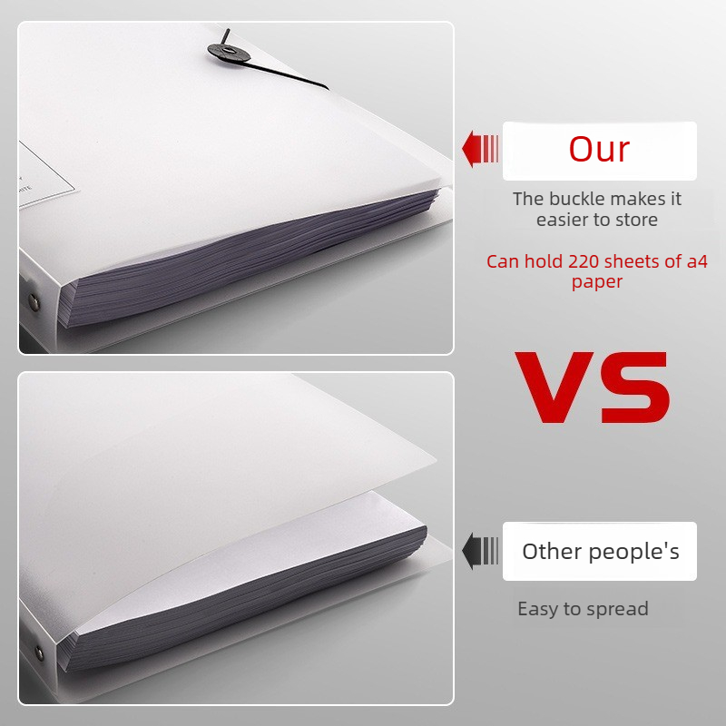 4-Hole A4 Paper Punch Binder L - Binder A4 Lever ulasan dan harga