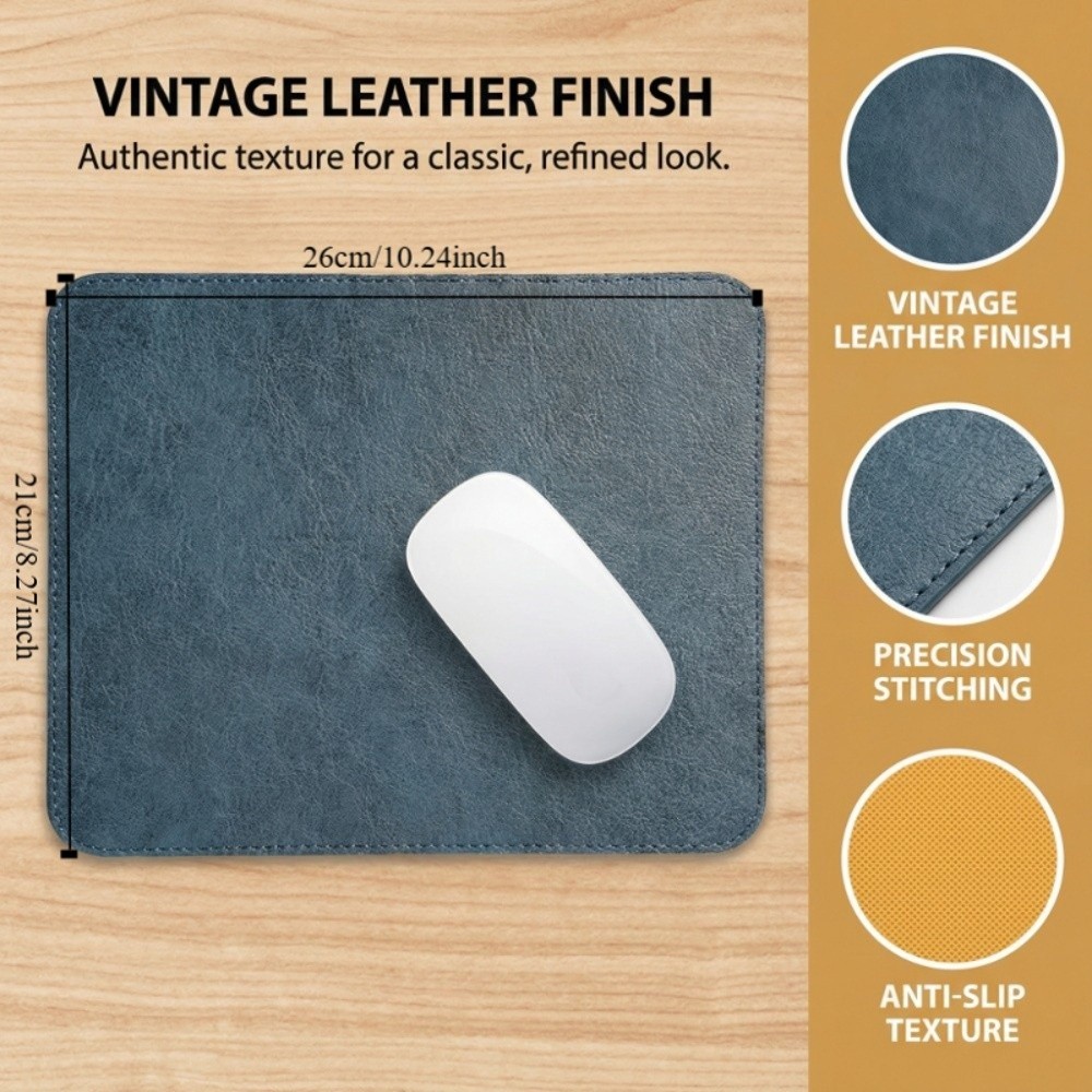 Durable Cowhide Leather Textur - Leather Desk Pad ulasan dan harga