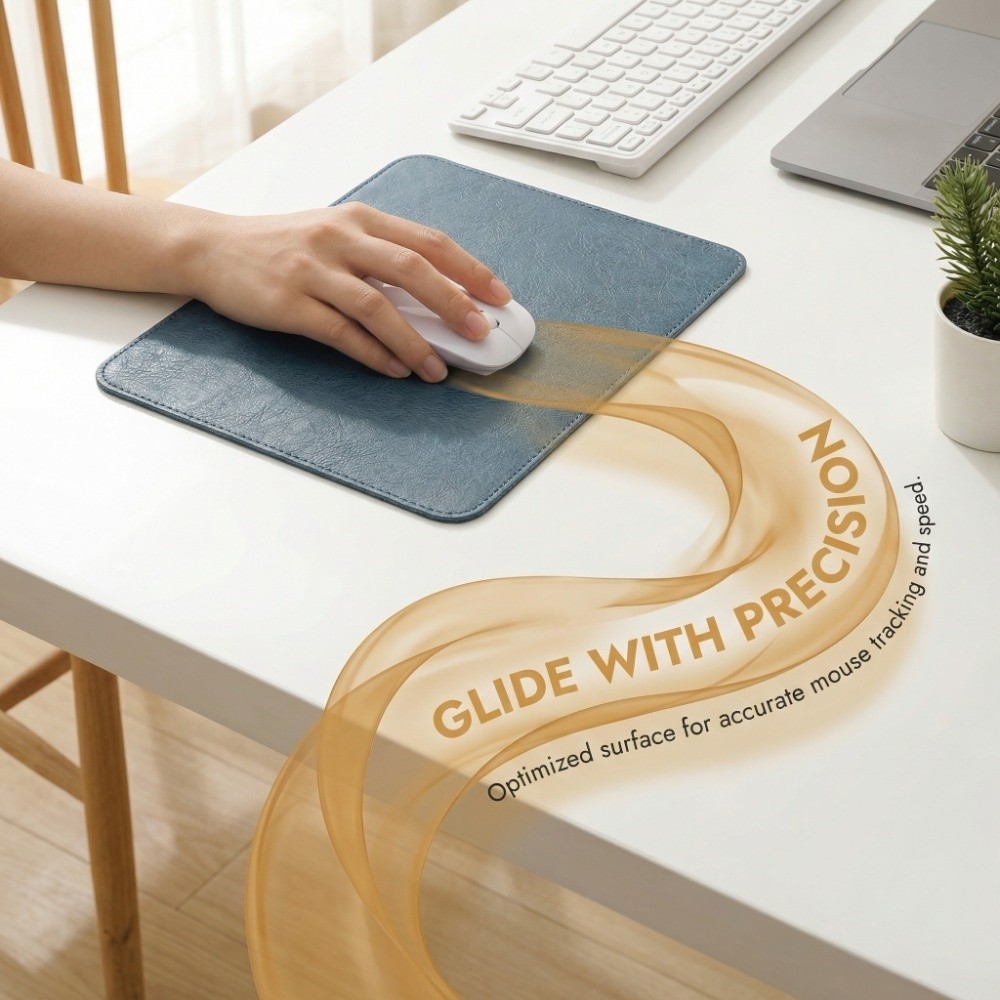 Durable Cowhide Leather Textur - Leather Desk Pad ulasan dan harga