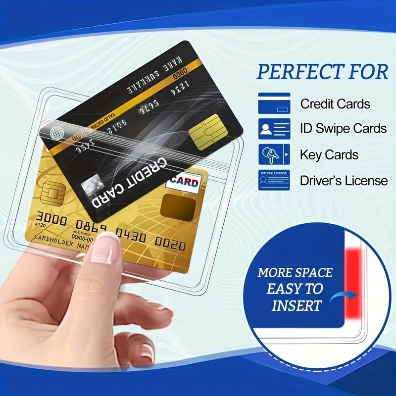 10 sets Transparent PVC ID Car - Index Card Holder ulasan dan harga