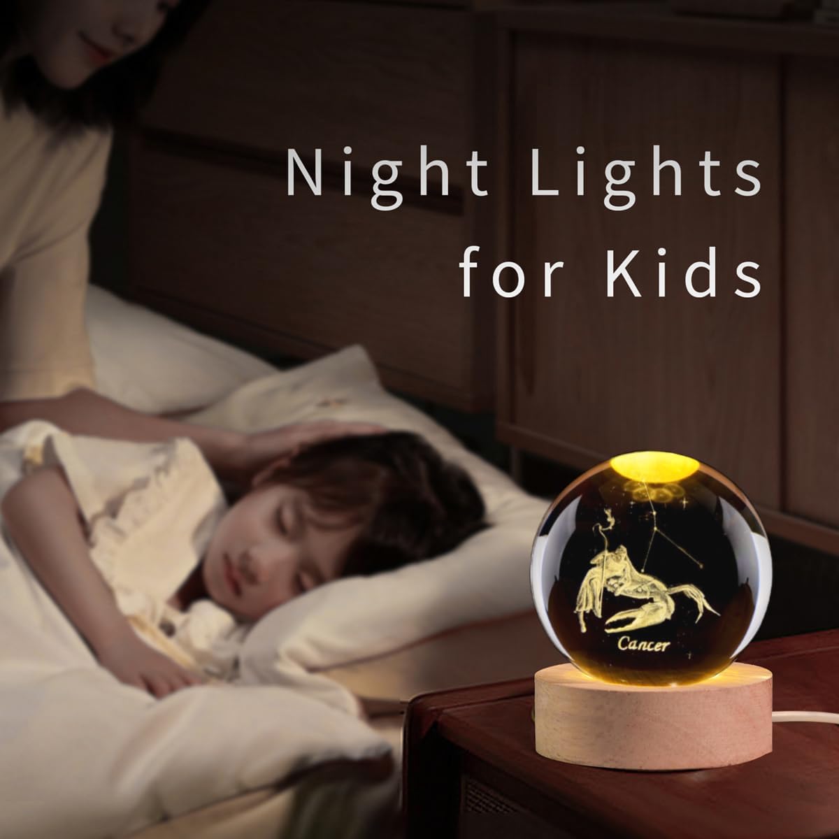3D Cancer Constellation Crysta - Paper Weight Crystal ulasan dan harga