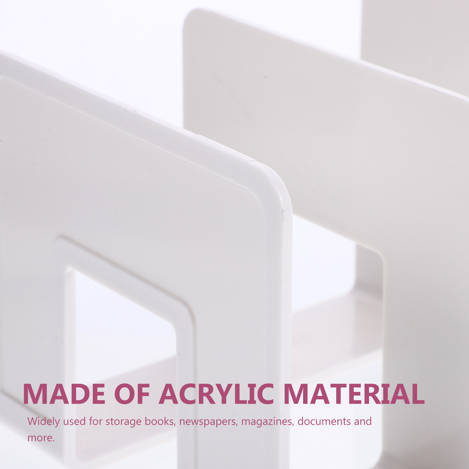 Premium Acrylic File Holder De - Magazine Holder Rack ulasan dan harga