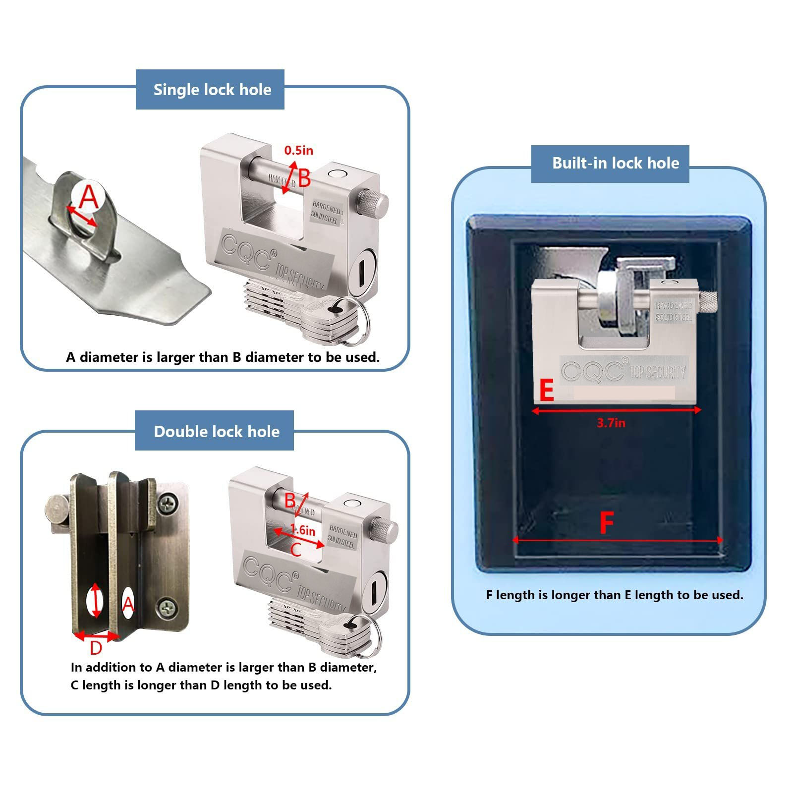 94mm Padlock with Key Heavy Du - Letter Opener Brass ulasan dan harga