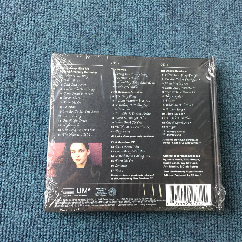 CD Come Away With Me 3CD 20th  - Archive Box Set ulasan dan harga