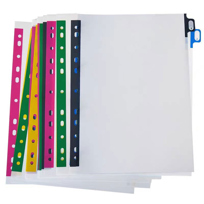5/10/20Sheets/Lot A4 Divider I - Tab Divider A4 ulasan dan harga