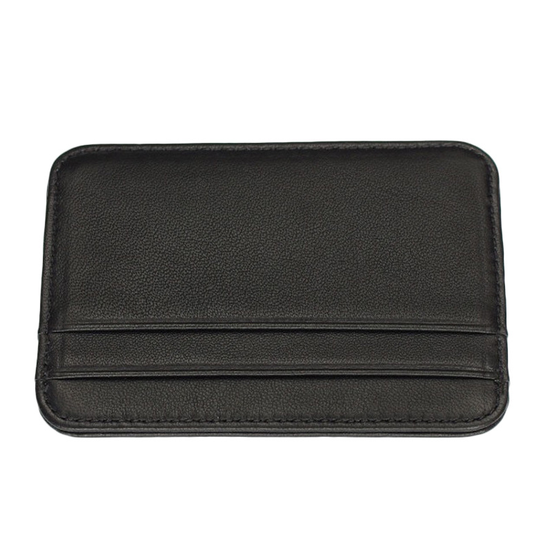 Genuine Leather Visit Card Hol - Index Card Holder ulasan dan harga